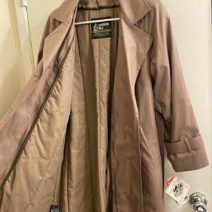 London fog trench coat